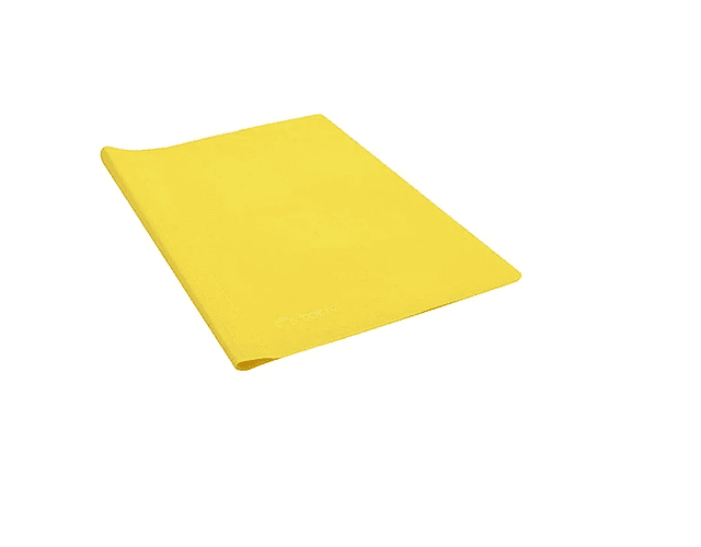 Forro libro amarillo plastico -m10-100
