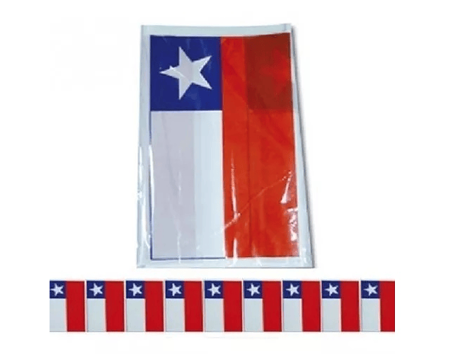 Bandera plastica 10mts bigparty-m3-10-400