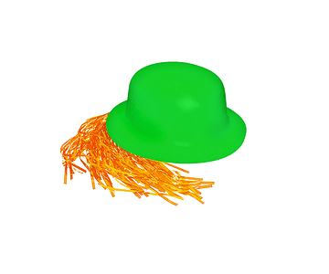 Gorro chaplin fluor verde pelo 60cm-m3-m10