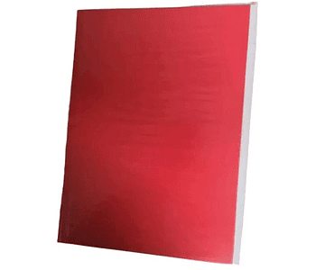 Carpeta plastica sin acoclip roja m3-10-50-300