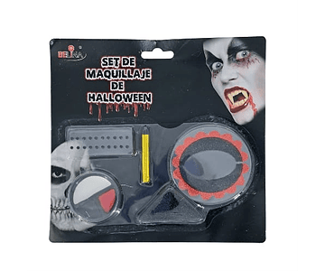 Maquillaje con accesorios 5piezas halloween-m3-m10