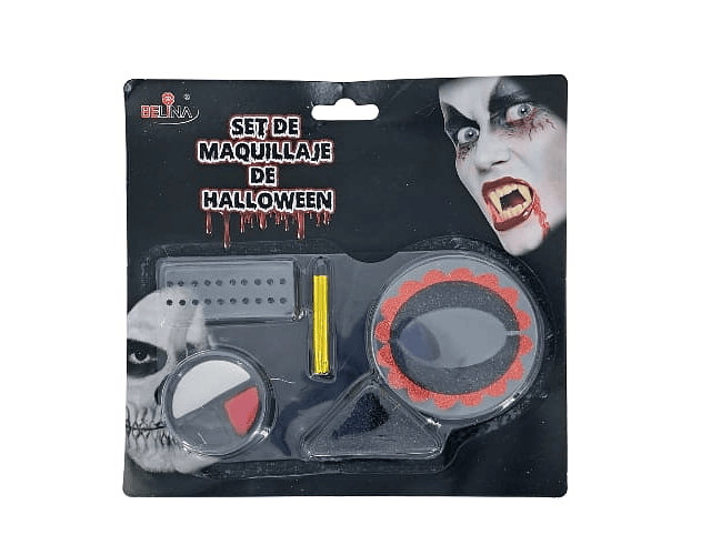 Maquillaje con accesorios 5piezas halloween-m3-m10