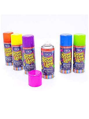 Serpentina spray 250ml unidad feco