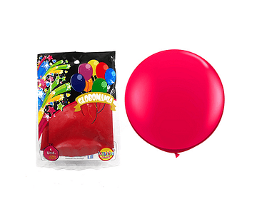 Globo piñata r36 rojo-m3-m10