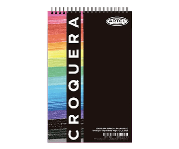 Croquera oficio 80grs 100hjs 21.2x32cm artel-m3-m10(8)