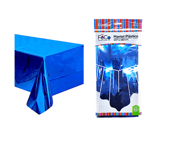 Mantel metalico liso azul-m3-m10