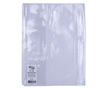 Forro cuaderno college pvc transparente adix -m10-25