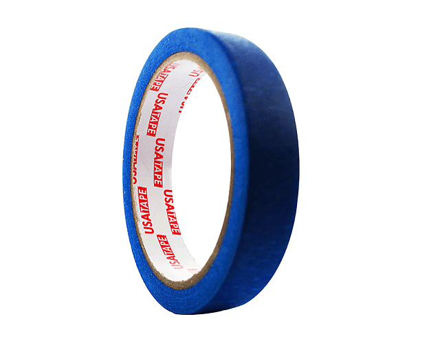 Pegote color ( masking tape )  azul 18mm x 20mt -m3-10-48