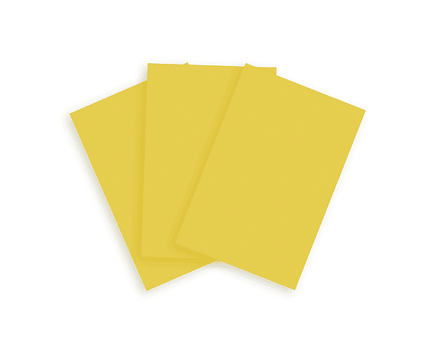 Set 10 goma eva lamina 20x30 amarillo jm-m3-10-100