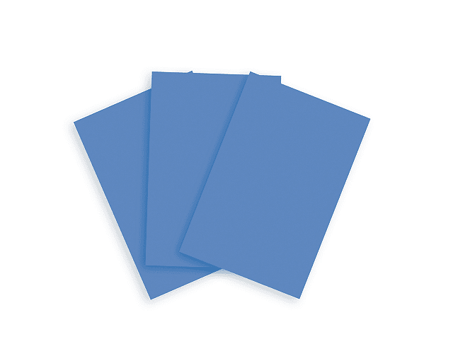 Set 10 goma eva lamina 20x30 azul art&craft -m3-10-100