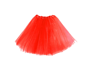 Tutu liso adulto rojo-m3-m10