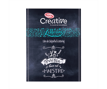 Libro de caligrafia y lettering nivel 1 creative -m3-10-12