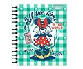 Cuaderno cuarta 17x21cm mat 7mm 120hjs minnie artel -m3-10-8