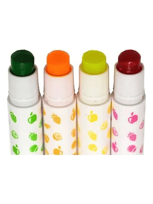 Set 04 destacador gel fluorescente perfumados -m3-10-12