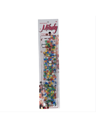 Set 10 lentejuela diseño copo de nieve milady/m3-m10