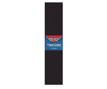 Papel crepe negro 50x200cms proarte/m10