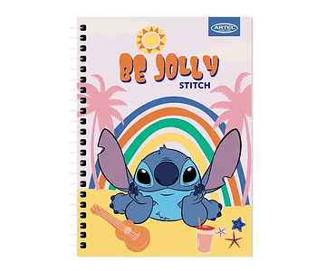 Cuaderno triple carta mat 7mm 150hjs lilo&stitch artel/m3-10