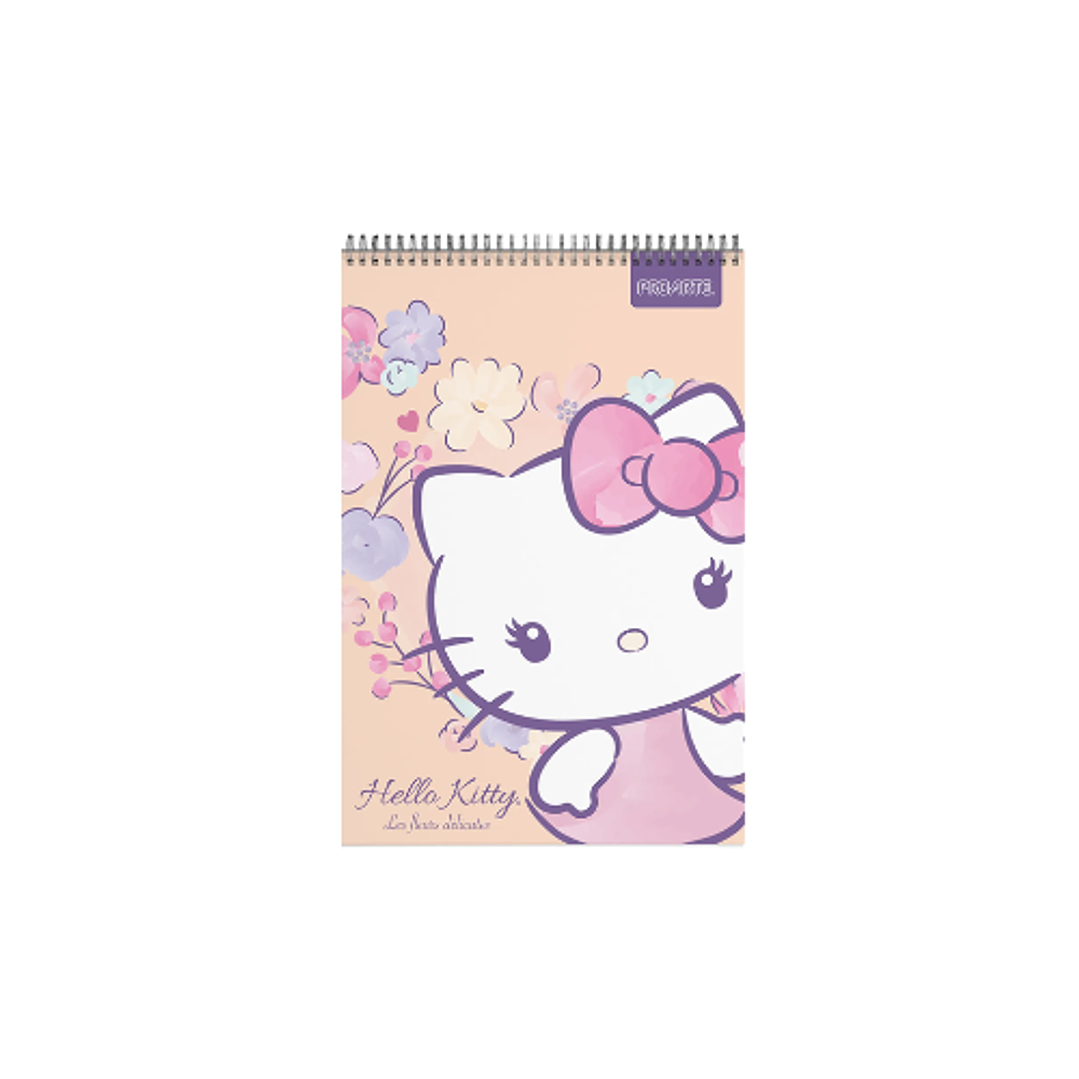 Croquera 16x21cm 80 hojas 80grs hello kitty proarte 1