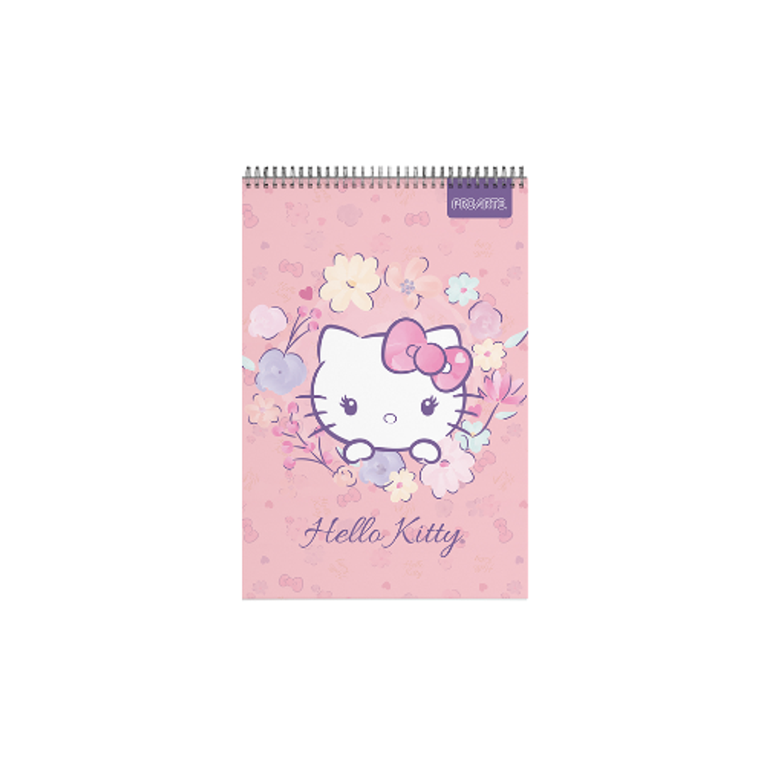 Croquera 16x21cm 80 hojas 80grs hello kitty proarte 3