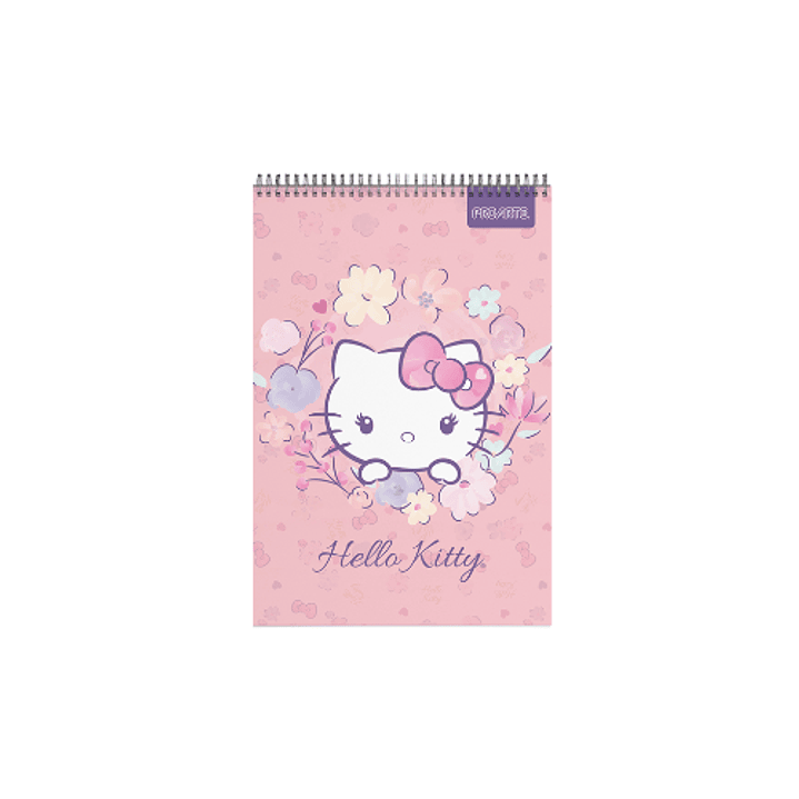Croquera 16x21cm 80 hojas 80grs hello kitty proarte 3