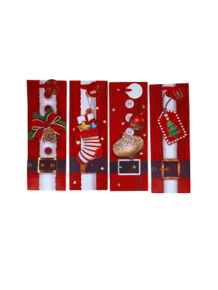 Bolsa regalo vino 12x36cm feco