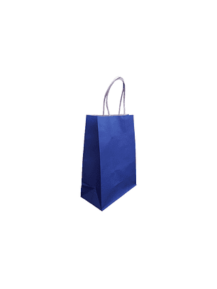 Pack 12 bolsa regalo mediana 15x21x8 azul feco