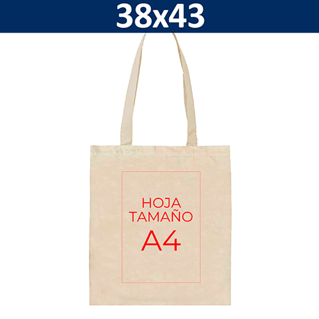 Bolsa Algodón - 38 x 43 cms. 1