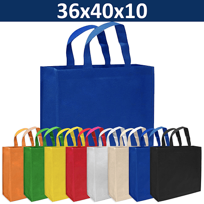 Bolsa Reutilizable TNT - 36 x 40 x 10 cms. 1