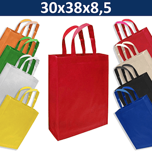 Bolsa Reutilizable TNT - 30 x 38 x 8,5 cms.