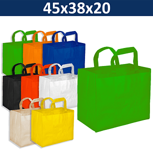Bolsa Reutilizable TNT - 45 x 38 x 20 cms.