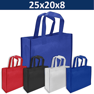 Bolsa Reutilizable TNT - 25 x 20 x 8 cms.