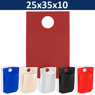 Bolsa Basurín Reutilizable TNT - 25 x 35 x 10 cms.