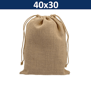 Saco de Yute - 40 x 30 cms.