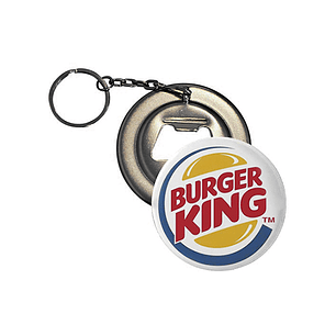 Pack 100 Chapitas Llavero Destapador 56 mm. / 58 mm.