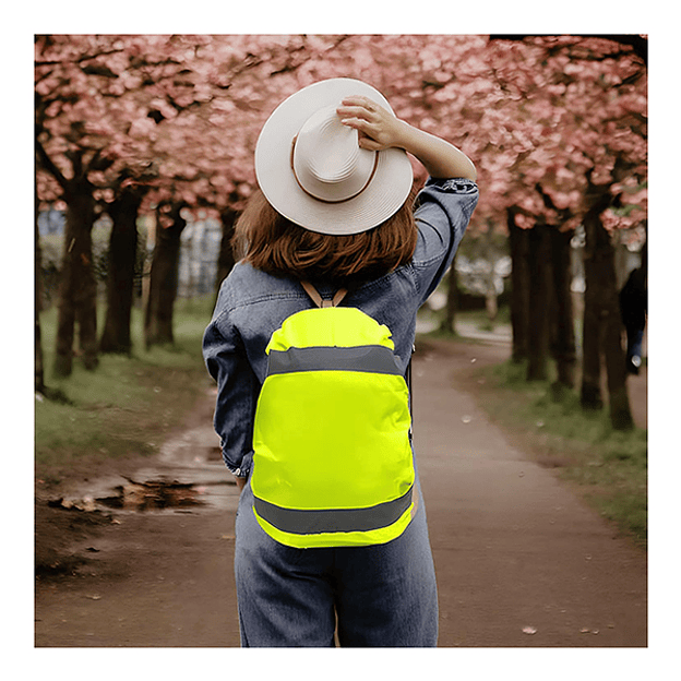 Cubre Mochila Reflectante 6