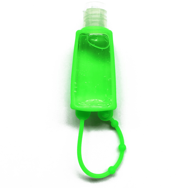 Envase con Alcohol gel Transportable Hanger 6