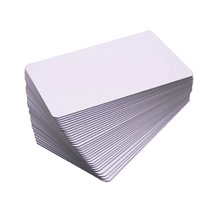 Pack 100 Tarjetas Credencia PVC Sublimación