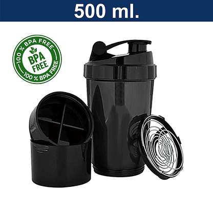 Mug Shaker Negro 1