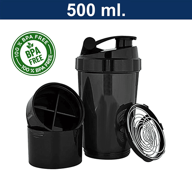 Mug Shaker Negro 1