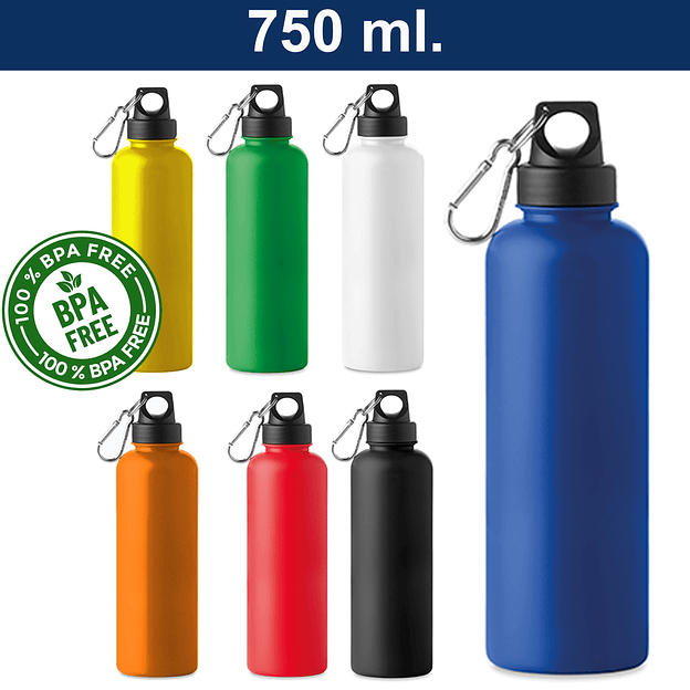 Caramayola Deportiva Plástica 750 ml 1