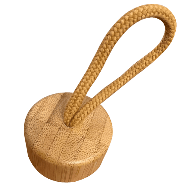 Botella Vidrio con tapa Bamboo 500 ml 2