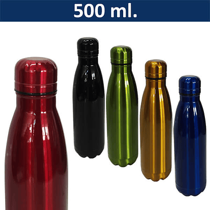 Termo Acero Inoxidable Botella 500 ml 1