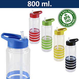 Botella Plástica 800 ml