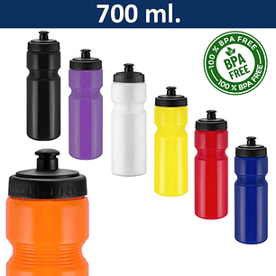 Caramayola Deportiva Plástica 700 ml