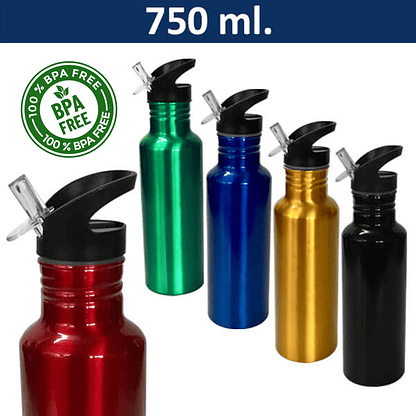 Botella Aluminio 750 ml 1