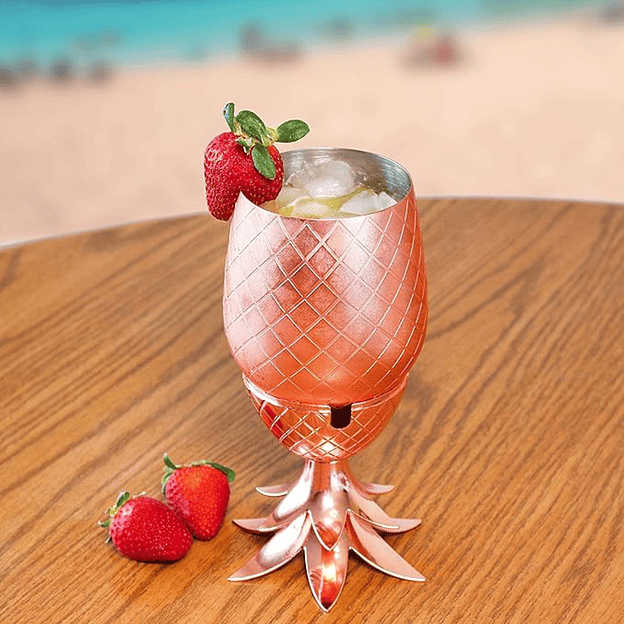 Copa Cóctel en Forma de Piña  6