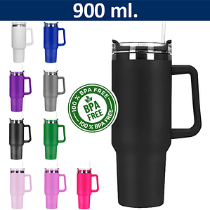 Mug Térmico Acero Inoxidable 900 ml