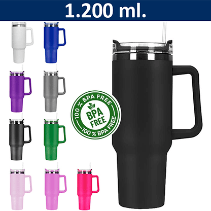 Mug Térmico Acero Inoxidable 1200 ml 1