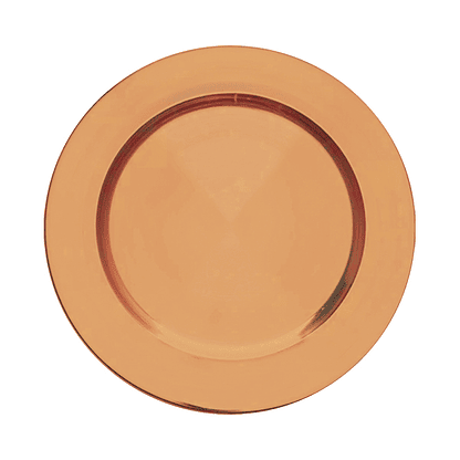 Set De 2 Posavasos Encobrizados Lisos 1