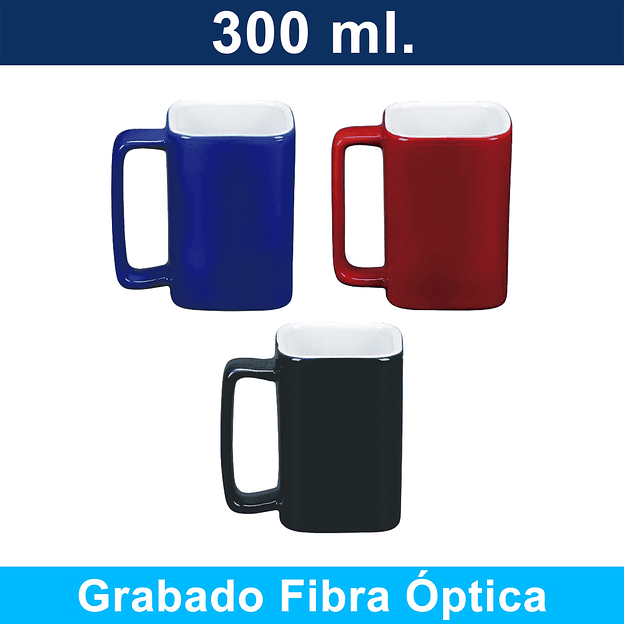 Tazón Cerámico Cuadrado 300 ml 1